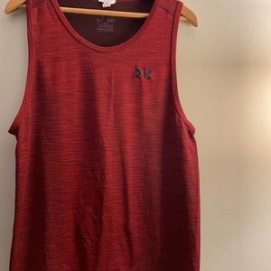 Used red t-shirt in good condition.